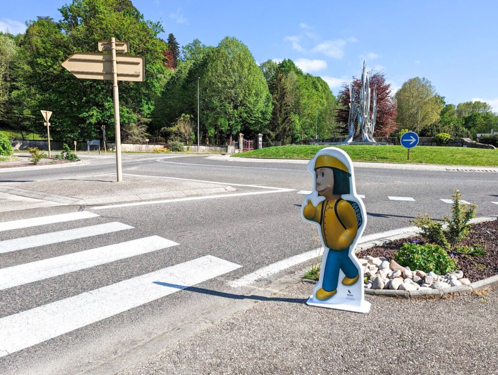 Figurine de signalisation Petit écoliers