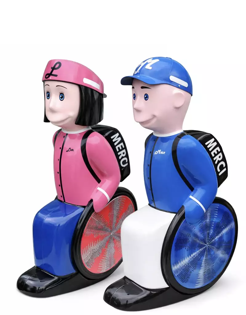 Figurines de signalisation PMR en fauteuil roulant pour une signalisation inclusive